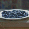 Blueberry Plate On Patio Diamond Paintings
