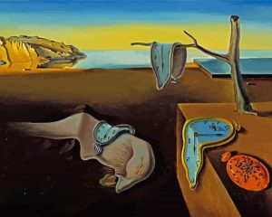 Classic Art Clocks Melting Diamond Paintings