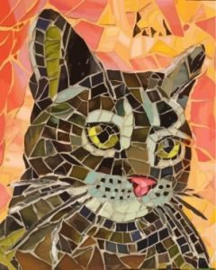 Collage Mosaic Cat Diamond Paintings
