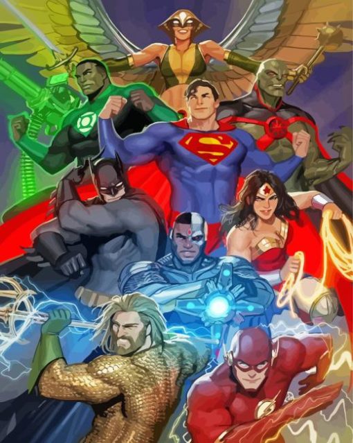 Cool Justice League Diamond Paintings