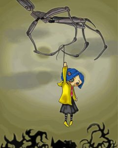 Coraline Doll Art Diamond Paintings