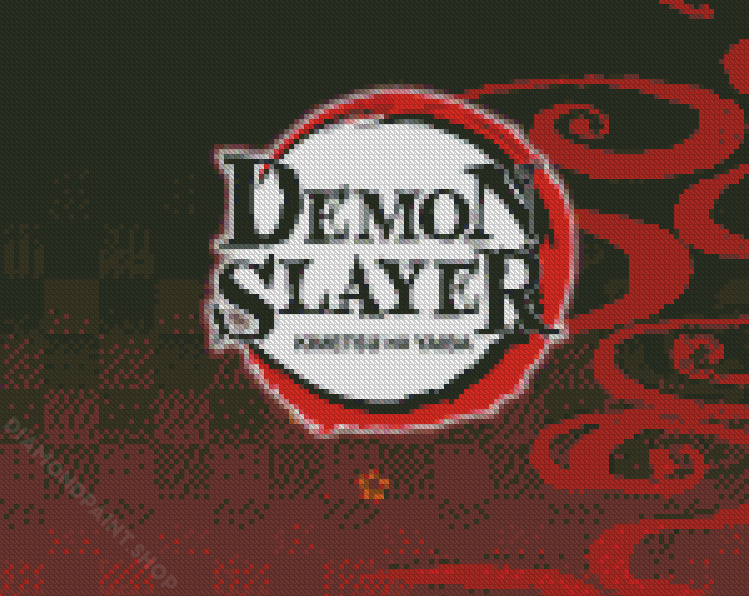 Demon Slayer Anime - 5D Diamond Painting 