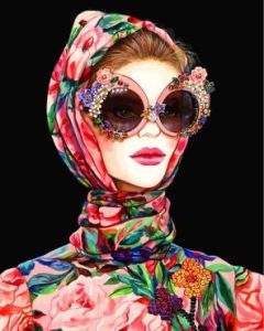 Gucci Classy Woman Diamond Paintings