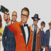 Kingsman Golden Circle Characters Diamond Paintings