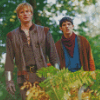 Merlin And Arthur Characters Diamond Painting