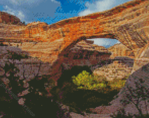 Natural Bridges National Monument Utah US Diamond Paintings