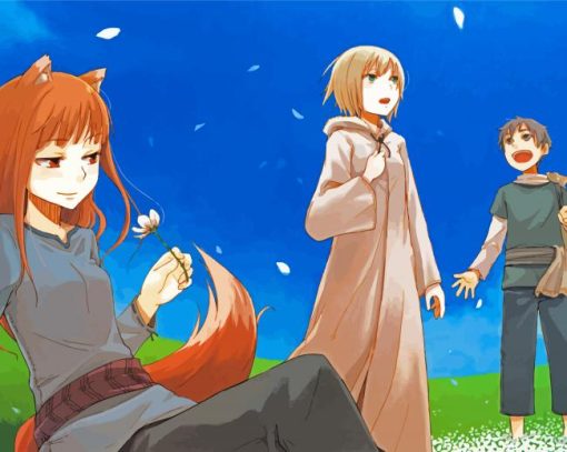 Spice And Wolf Anime Diamond Paintings