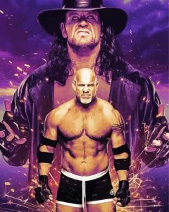 Undertaker And Goldberg Diamond Paintings