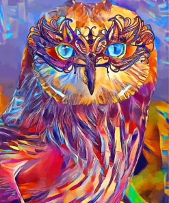 Abstract Owl Bird Diamond Paintings