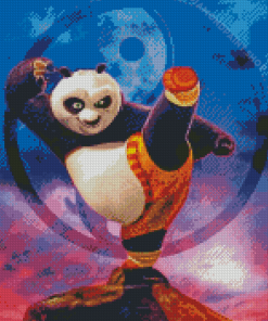 Aesthetic Kung Fu Panda Diamond Paintings
