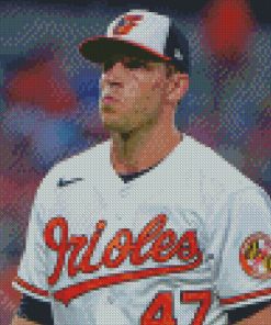 Baseballer Baltimore Orioles Diamond Paintings