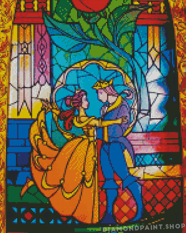 Disney Stained Glass - Diamond Paintings 