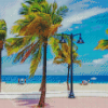 Florida Lauderdale Beach Diamond Paintings