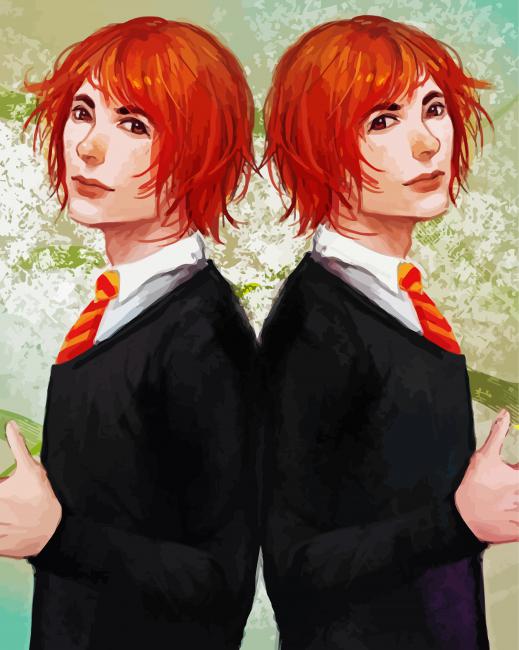 Fred and George by KuroLaurant on DeviantArt