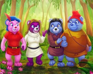 Gummi Bears In The Wood Diamond Paintings