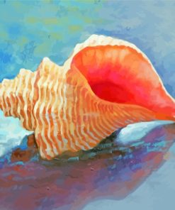 Horse Conch Shell Diamond Paintings