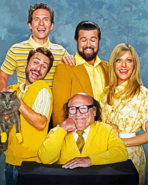 Its Always Sunny In Philadelphia Poster Diamond Paintings