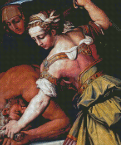 Judith And Holofernes By Giorgio Vasari Diamond Paintings