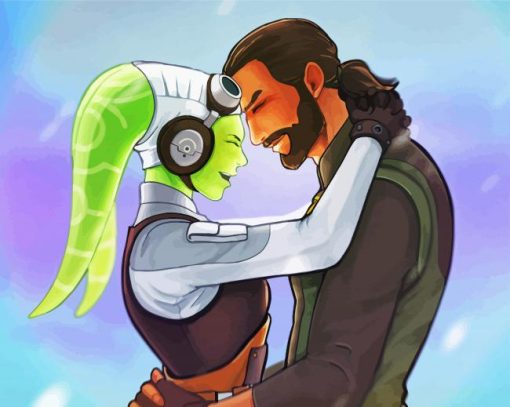 Kanan And Hera In Love Diamond Paintings