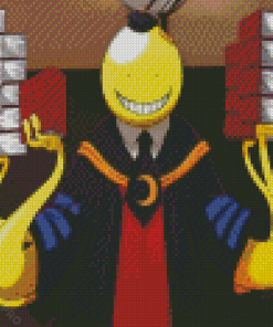 Koro Sensei School Teacher Diamond Paintings