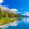Lake Saint Moritz Diamond Paintings