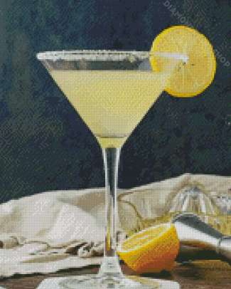 Lemon Drop Juice Diamond Paintings