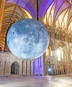 Lincoln Cathedral Moon Diamond Paintings
