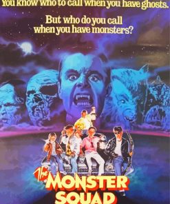 Monster Squad Movie Poster Diamond Paintings