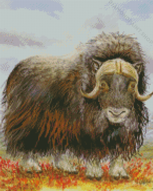 Musk Ox Art Diamond Paintings