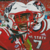 NC State Wolfpack Football Players Diamond Paintings