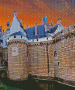 Nantes Chateau Des Ducs De Bretagne Diamond Paintings