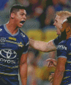 North Queensland Cowboys Rugby League Team Diamond Paintings