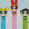 Powerpuffs Girls Diamond Paintings