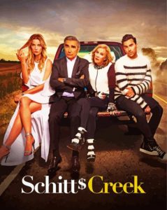 Schitts Creek Sitcom Poster Diamond Paintings