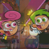The Fairly OddParents Characters Diamond Paintings