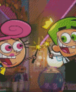 The Fairly OddParents Characters Diamond Paintings