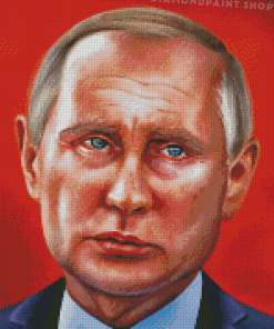 Vladimir Putin Illustration Diamond Paintings
