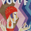 Vogue Poster Art Diamond Paintings