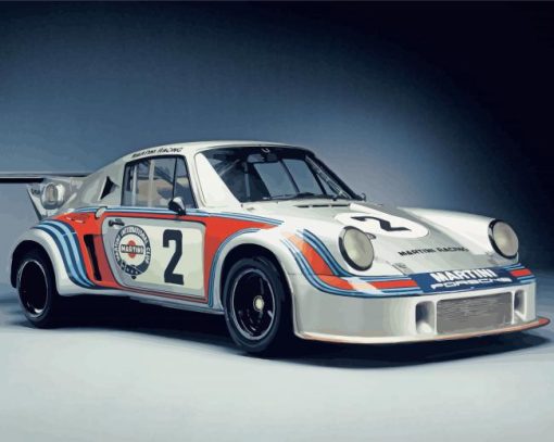 Aesthetic Porsche Race Diamond Paintings
