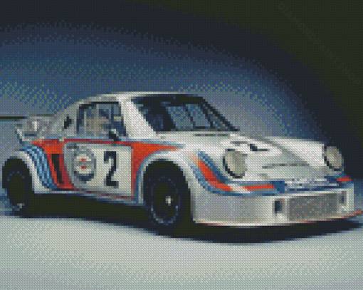 Aesthetic Porsche Race Diamond Paintings