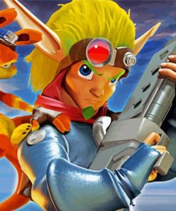 Cool Jak And Daxter Diamond Paintings