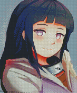 Cute Hinata Hyuga Diamond Paintings