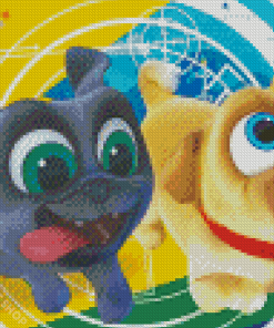 Disney Puppy Dog Pals Diamond Paintings