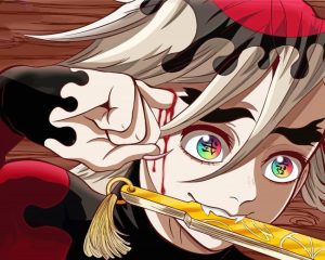 Doma Kimetsu No Yaiba Anime Diamond Paintings