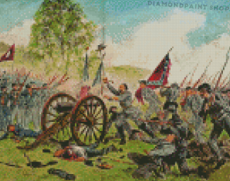 Gettysburg Battle Diamond Paintings