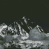 Mountain Black And White Landscape Diamond Paintings