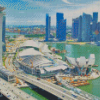 Singapore Skyline Diamond Paintings