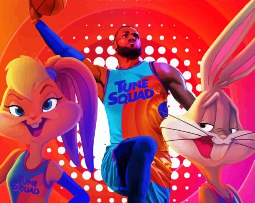 Space Jam Animation Diamond Paintings