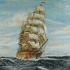 Square Rigged Ship Sophicles Diamond Paintings