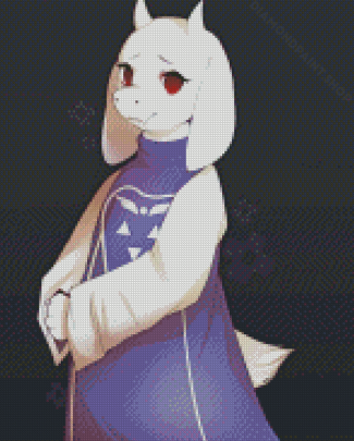 Toriel Game Character Diamond Paintings